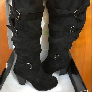 TORRID sz 8Wide Over the Knee High Boots with Heel